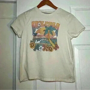 Volcom Graphic T Shirt Girls